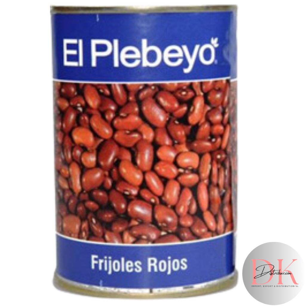 El Plebeyo Lata Frijol rojo  425ml
