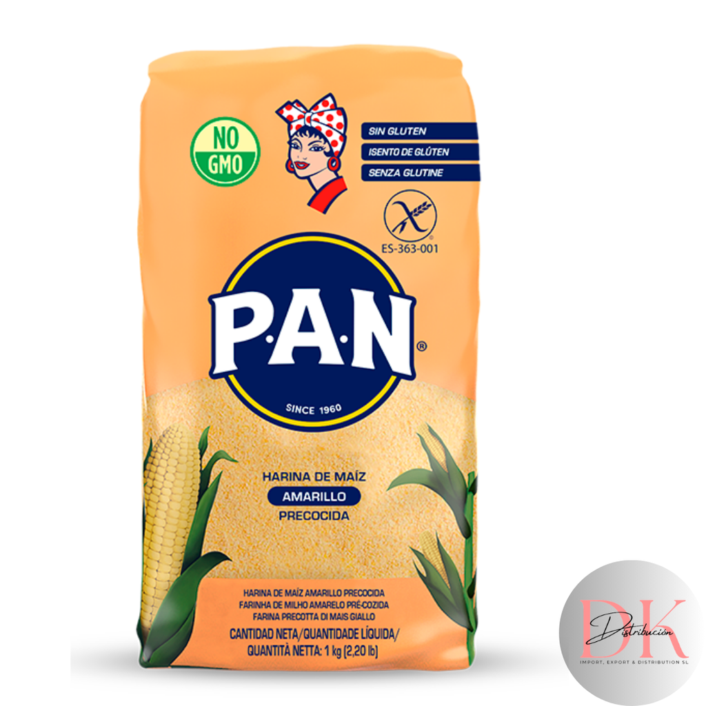 Harina Pan amarilla 1kg