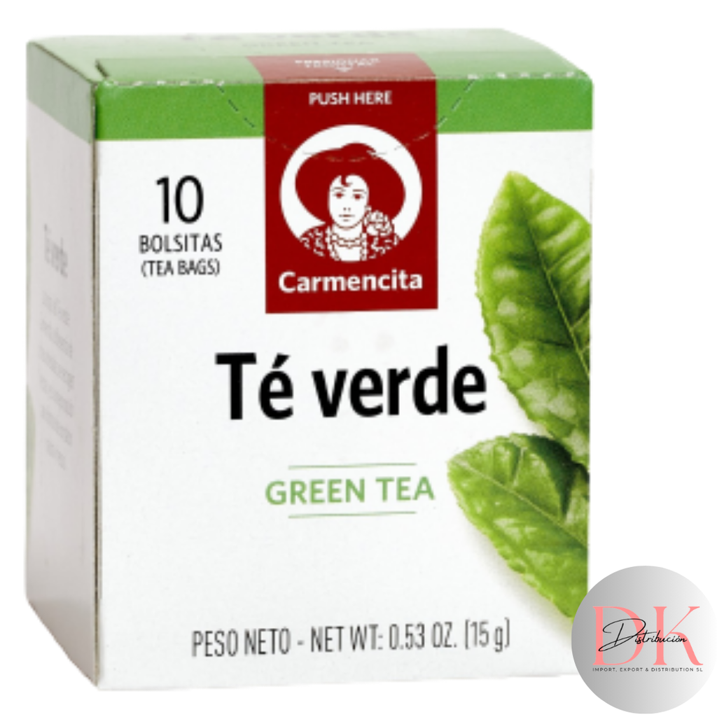Infusión Te verde Carmencita 10 sobres