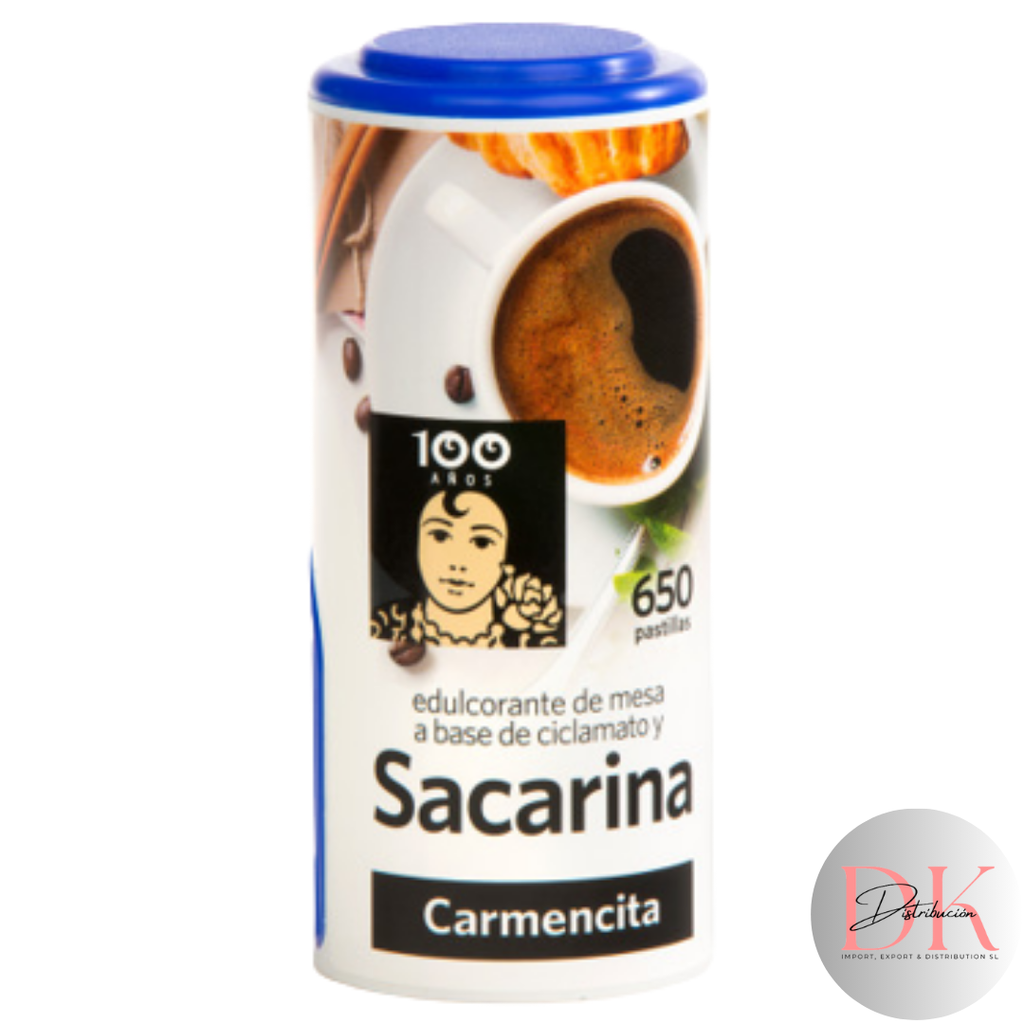 Edulcorante Sacarina bote 650 pastillas Carmencita