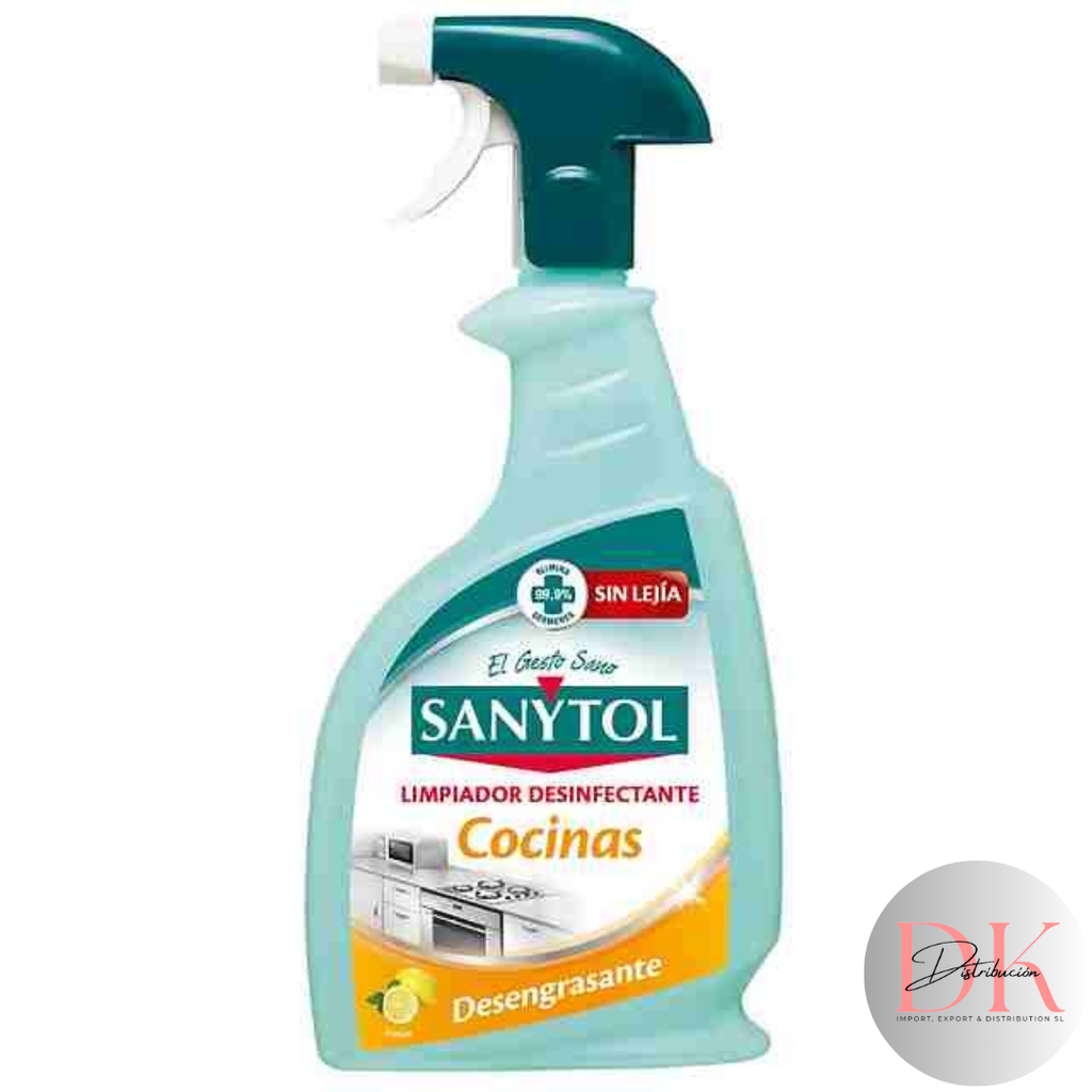 Sanytol pistola 750 ml. Cocina quitagrasas  cítrico.