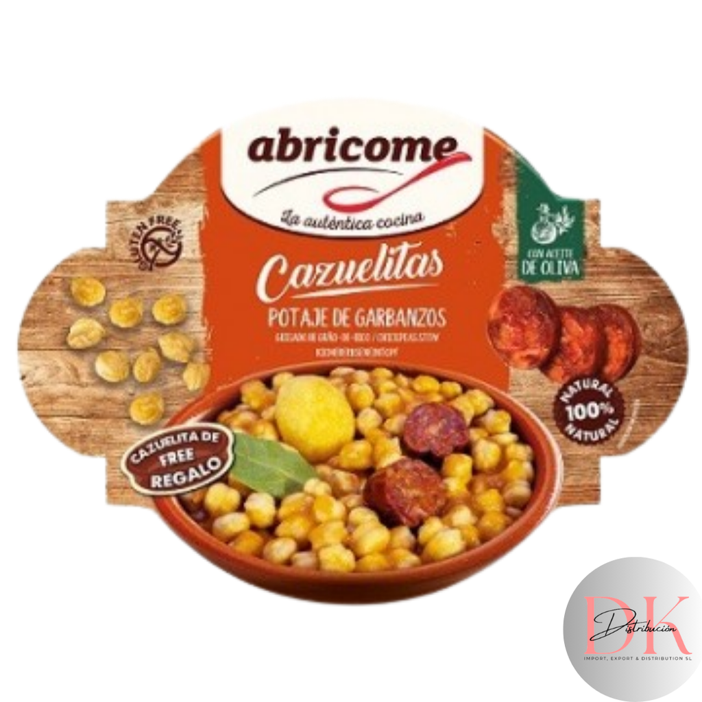 cazuelita Abricome potaje de garbanzos 380g