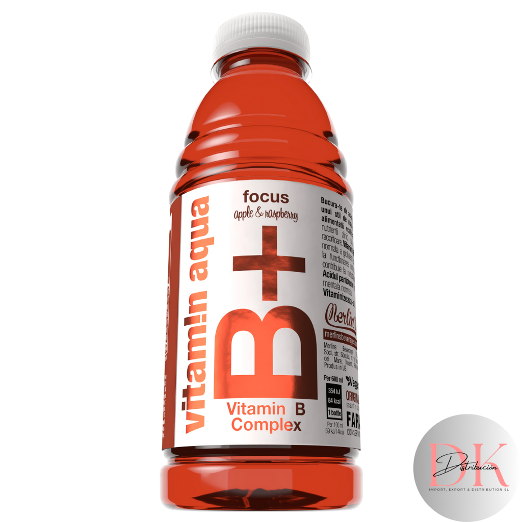 Vitamin Aqua  B+ Apple & Raspberry 600ml