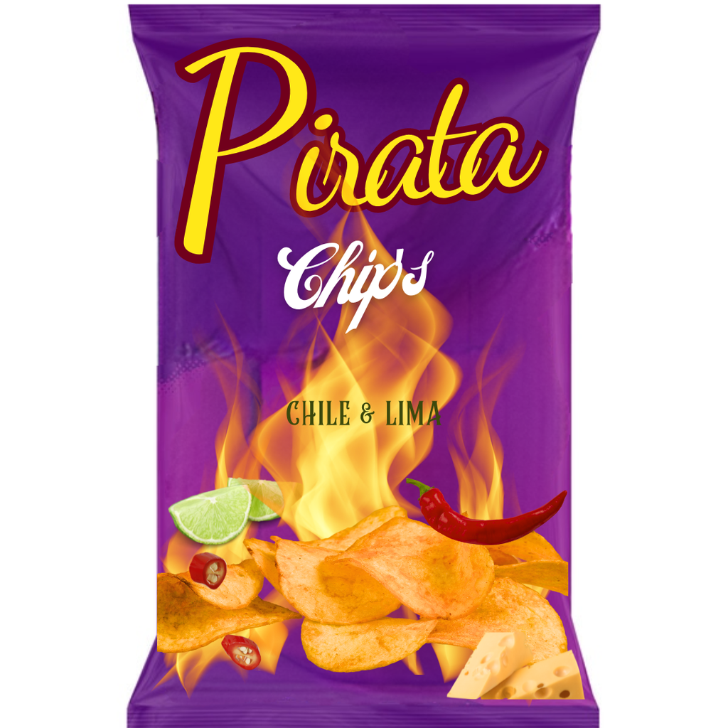 PIRATA CHIPS Chile & Lima 50G
