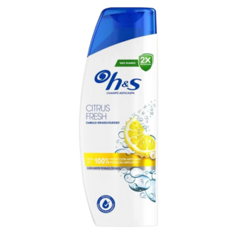 H&S champú 250 ml. Anticaspa citrus fresh.