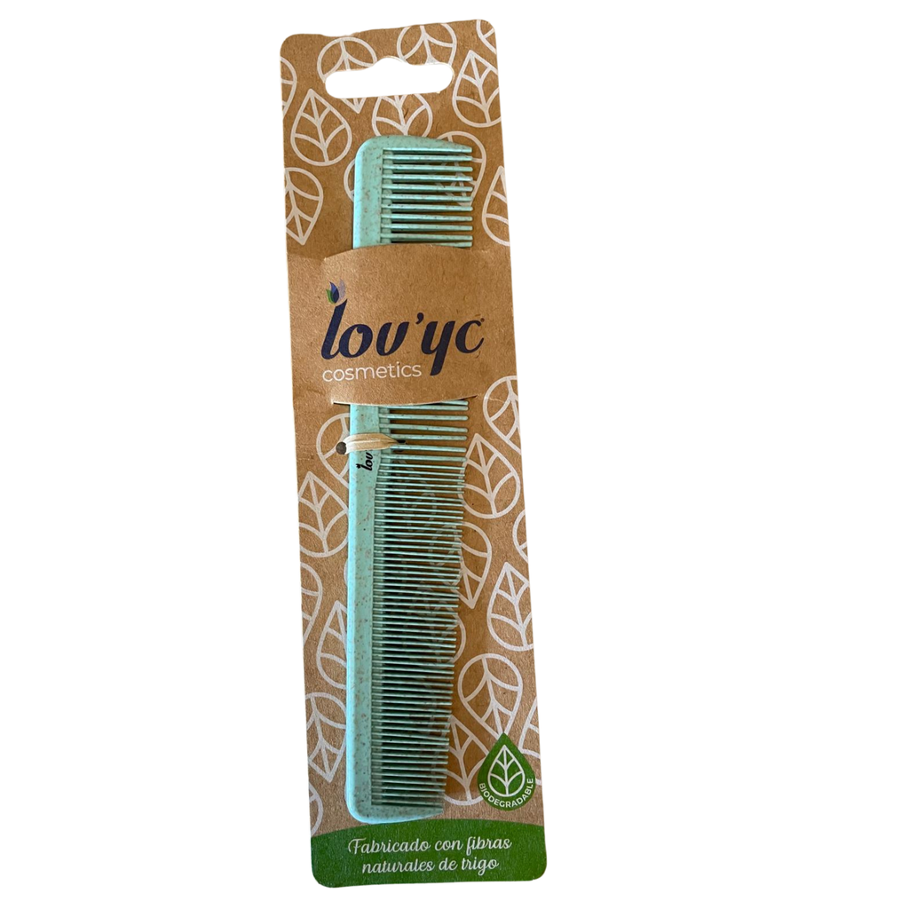 Lov'yc peine cabello fibra natural de trigo 1 u. Minibox.