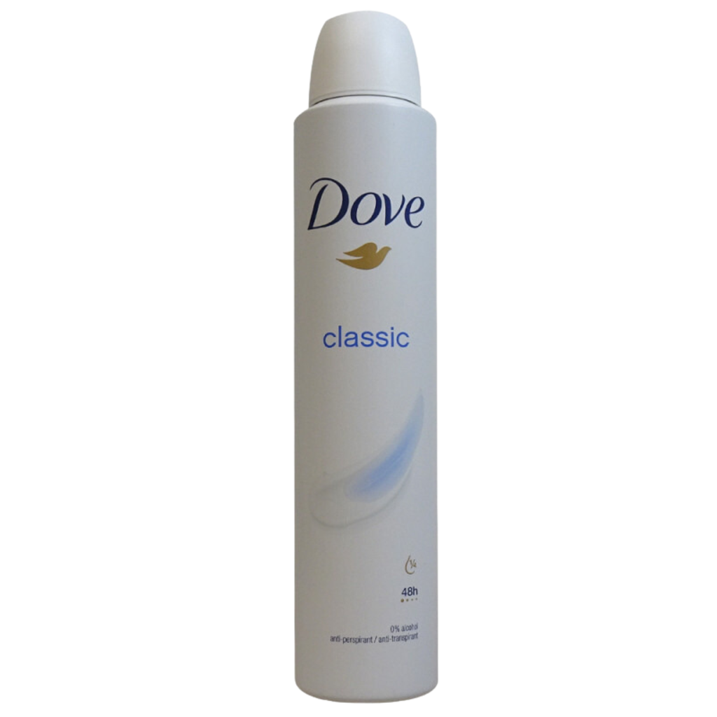 Dove desodorante spray 200 ml. Classic