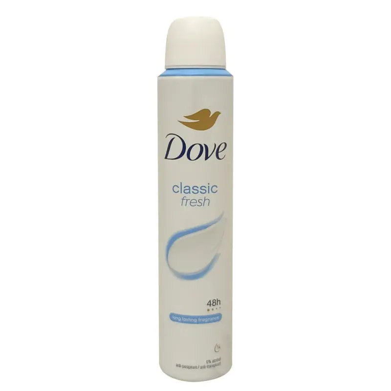Dove desodorante spray 200 ml. Classic Fresh