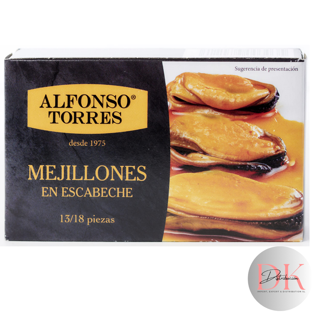 Mejillones en escabeche 16/20