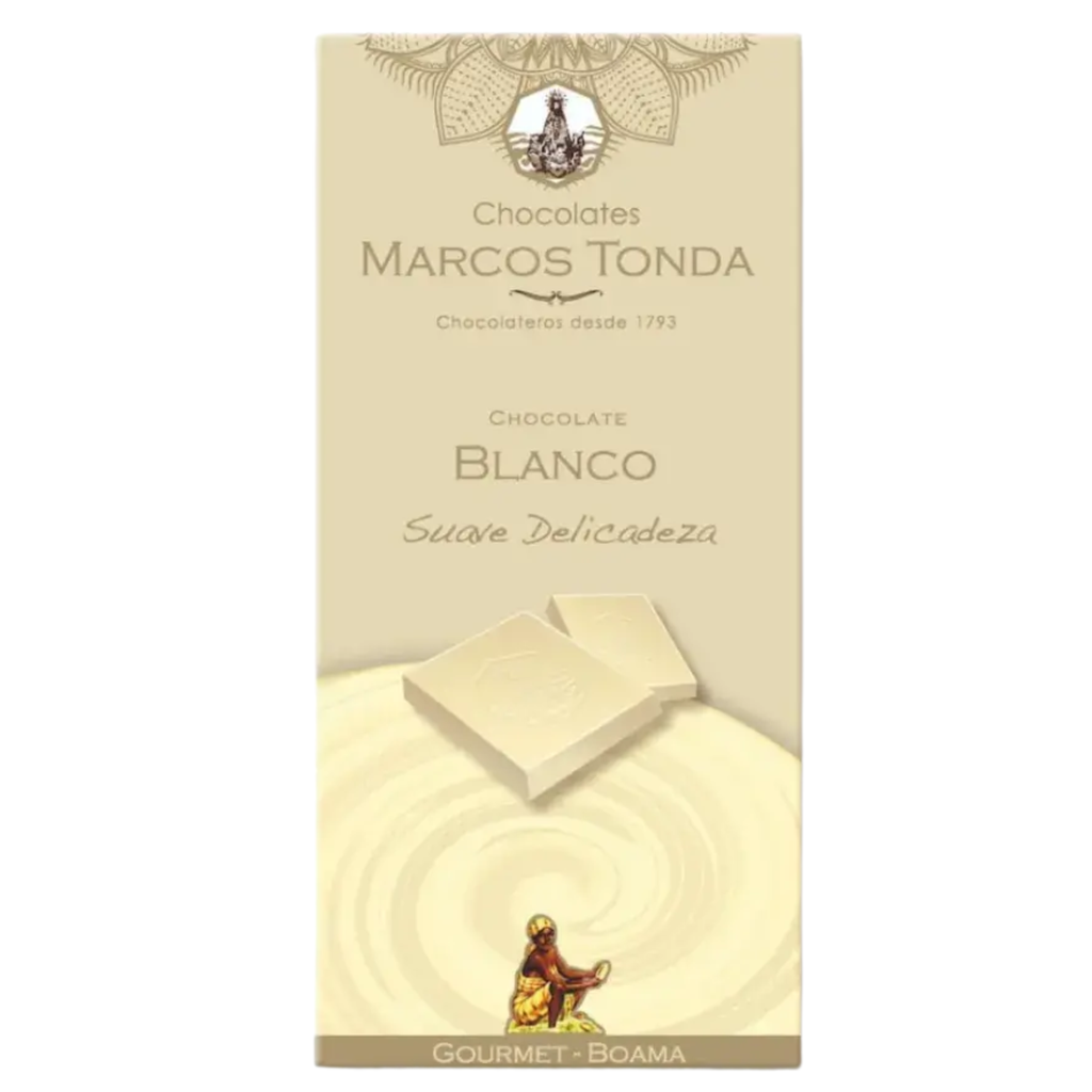 chocolate Blanco gourmet tableta 100g