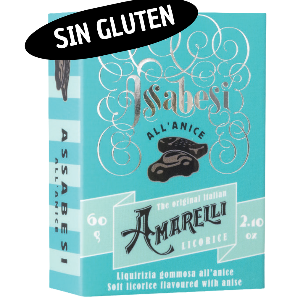 La Liquirizia Amareli- Assabesi All' Anice Regaliz gomoso con Anis 60g