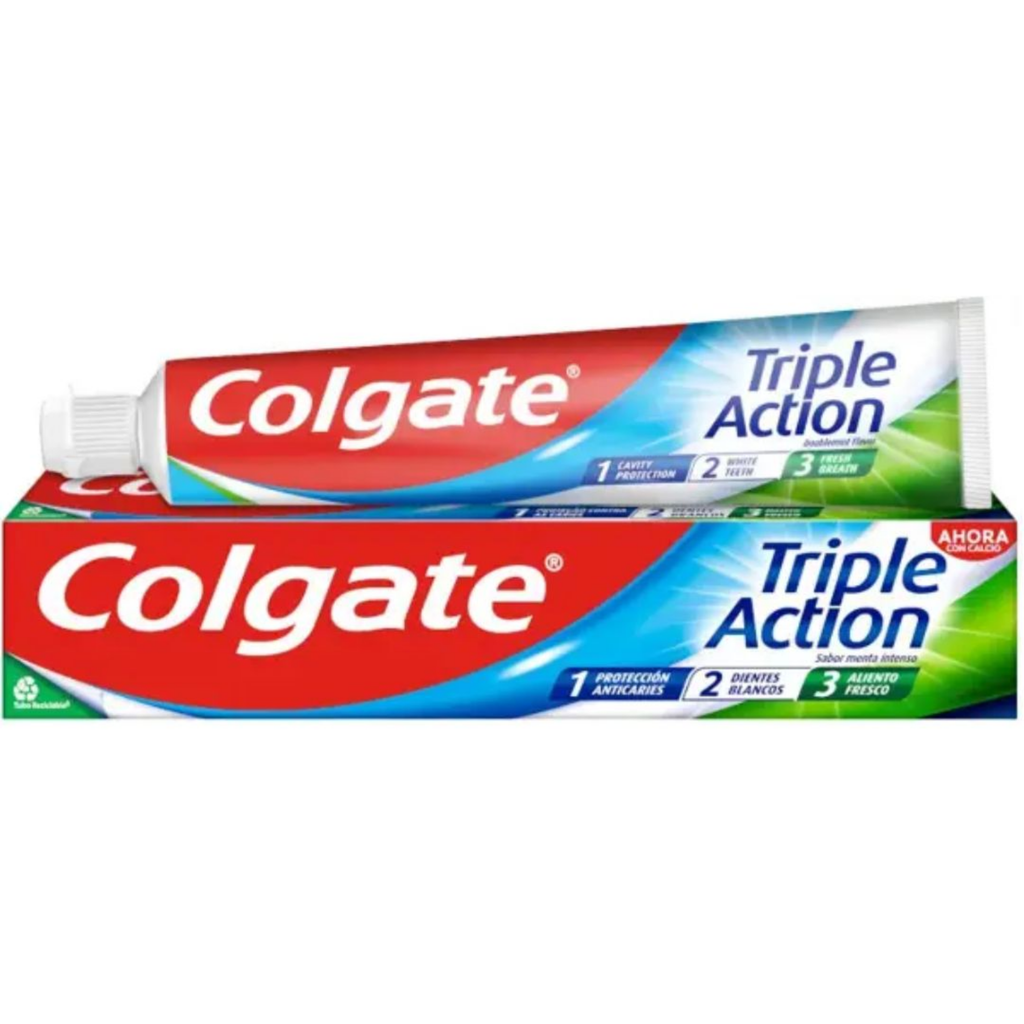 Colgate pasta de dientes 100 ml. Triple Acción