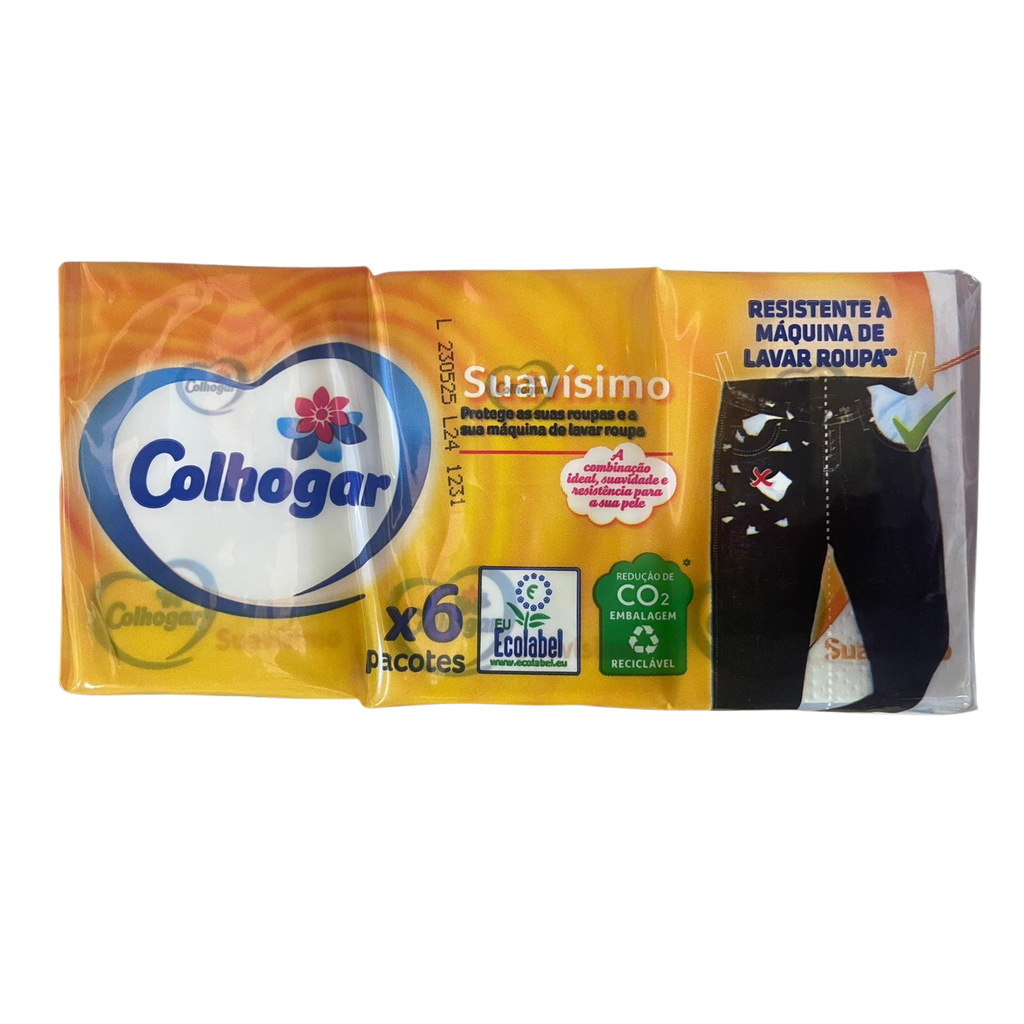 Colhogar Pañuelo x6 Compack Blanco