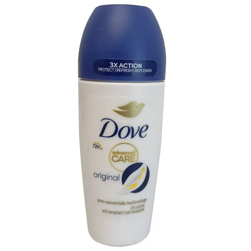 Dove desodorante roll-on 50 ml. Advanced care original