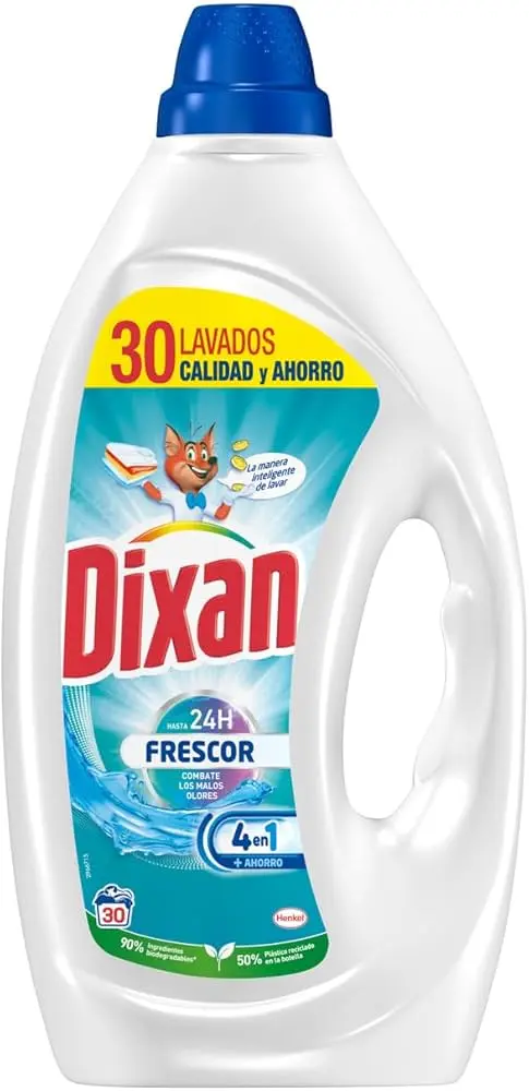 Dixan Gel 30D. Frescor