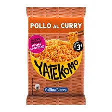 Yatekomo Bolsa Pollo Curry 82g