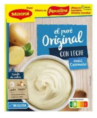 Pure Mousline Patata Con Leche 115g