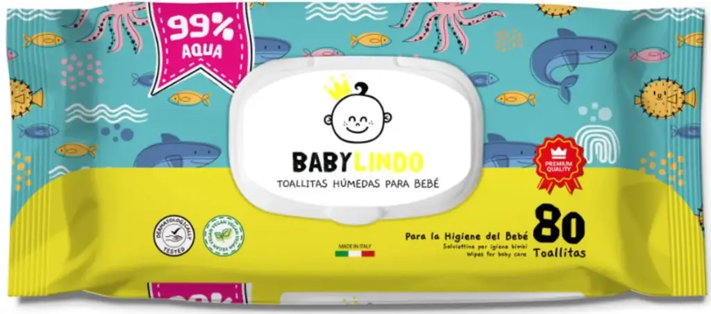 Baby lindo toallitas 80u. 99% Aqua