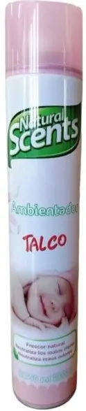 NATURAL SCENTS AMBIENTADOR SPRAY 300ML. TALCO