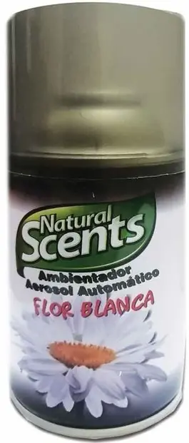 NATURAL SCENTS AMBIENTADOR SPRAY 260ml. FLOR BLANCA 