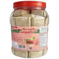 Castipan 50 bocadillos de guayaba combinada bombonera 