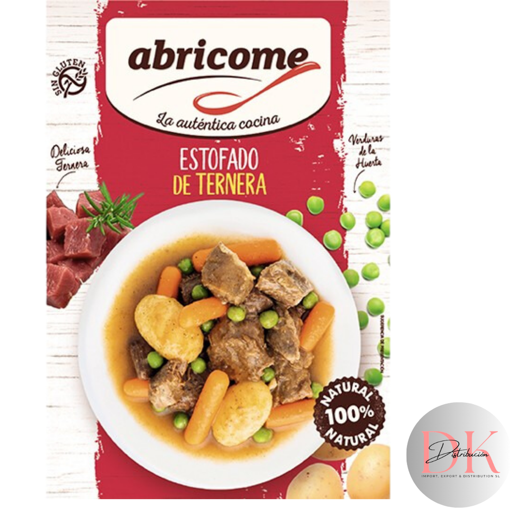 Bandeja estofado de ternera Abricome 320 g