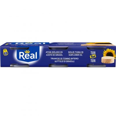 [REA021] Real atun solido aceite girasol 3x80g