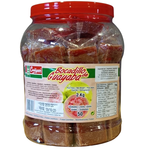 [CAS015] Castipan 50 bocadillos de guayaba bombonera