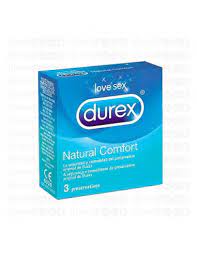[DUR002] Durex natural comfort 3 ud