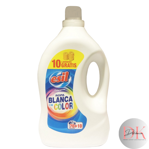 [1604039] Esil Detergente ropa blanca y color 80 lavados