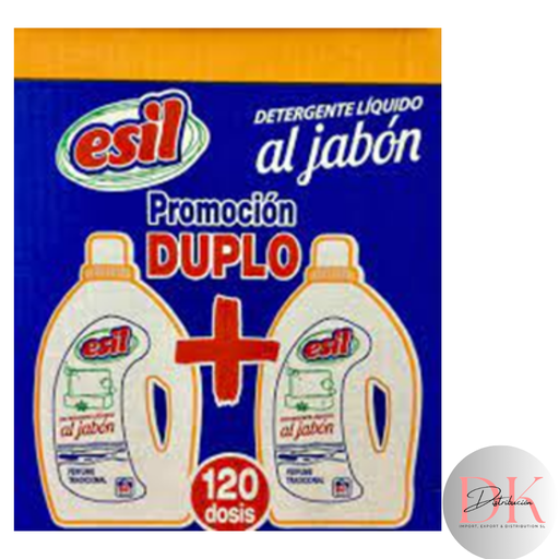 [1604111] Esil Duplo detergente al jabón 3,9l 2x1