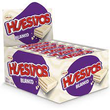 [HUE02] HUE02 Huesitos Blanco 20 gr. - Caja 36 u