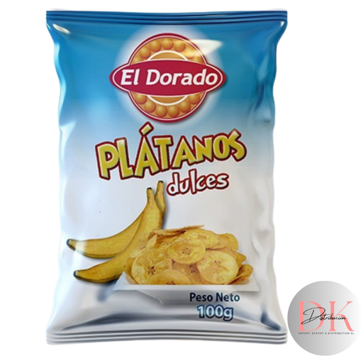 [DOS001] Platanitos Dulce el Dorado 100g