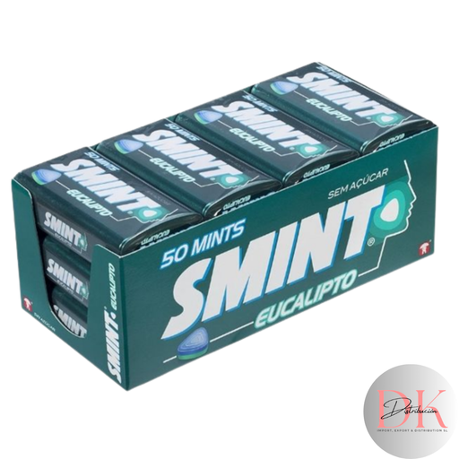 [PRO685] Smint Tin Eucalypto 12U/ESTUCHE