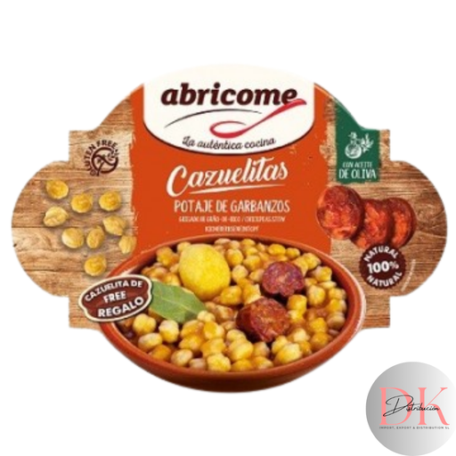 [401] cazuelita Abricome potaje de garbanzos 380g
