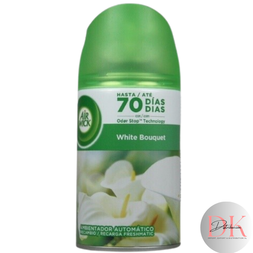[9059] Air wick ambientador recambio spray 250 ml Ramo blanco