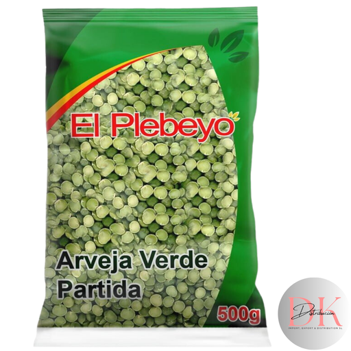 [PLG046] El Plebeyo Arveja verde partida 500g