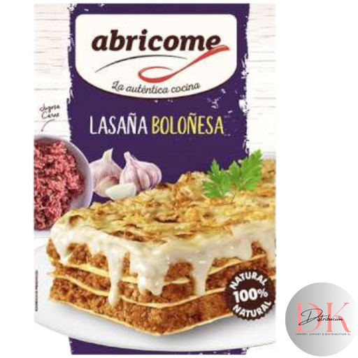 [319] Bandeja lasaña boloñesa Abricome 380g