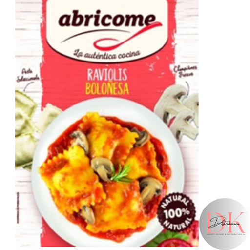 [351] Bandeja raviolis boloñesa Abricome 375g