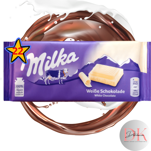 [18765] Milka Tableta White 90g
