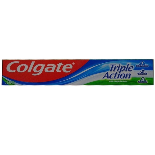 [TR9821] Colgate pasta de dientes 75 ml. Triple acción.