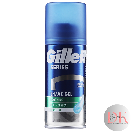 [TR27] Gillette Series gel afeitar 200 ml. Sensible Aloe Vera