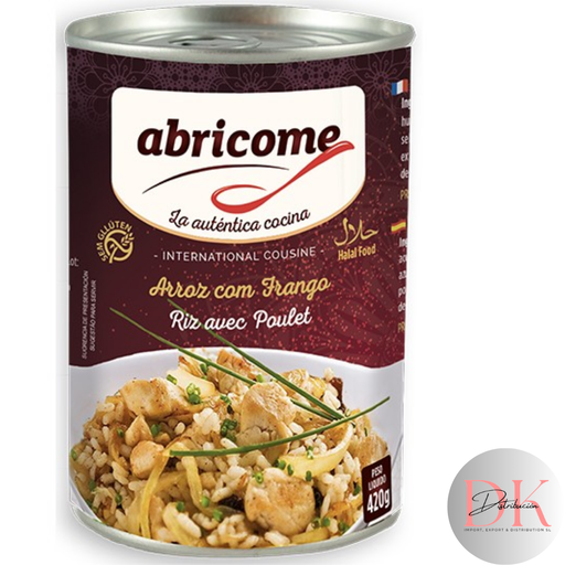 [AB3420] Lata Halal Arroz con Pollo 420G