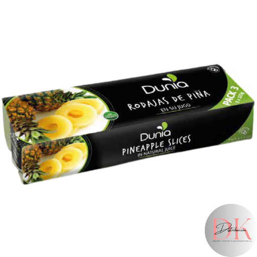 [DF119] Piña en su Jugo lata 220g Pack-3 Dunia