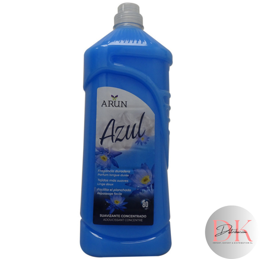 [TR009787] Arun suavizante concentrado 80 dosis 2 L. Azul.