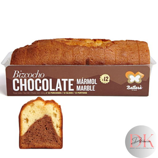 [84011] Bizcocho Cake Chocolate Mármol 400g