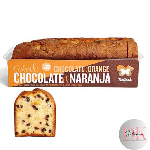 [84016] Bizcocho Cake Naranja y Chocolate 400g