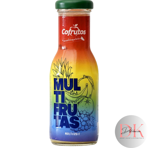 [COF04] Néctar Multifrutas Botellín cristal Cofrutos 200ml.