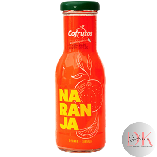[COF06] Néctar Naranja Botellín cristal Cofrutos 200ml.