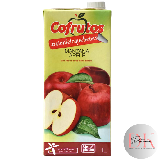 [COF07] Néctar Manzana brik Slim sin azúcar Cofrutos 1L